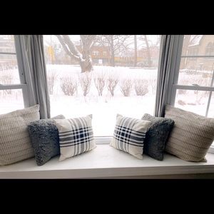 Hearth & Hand Magnolia Set of 2 Plaid Throw Pillows